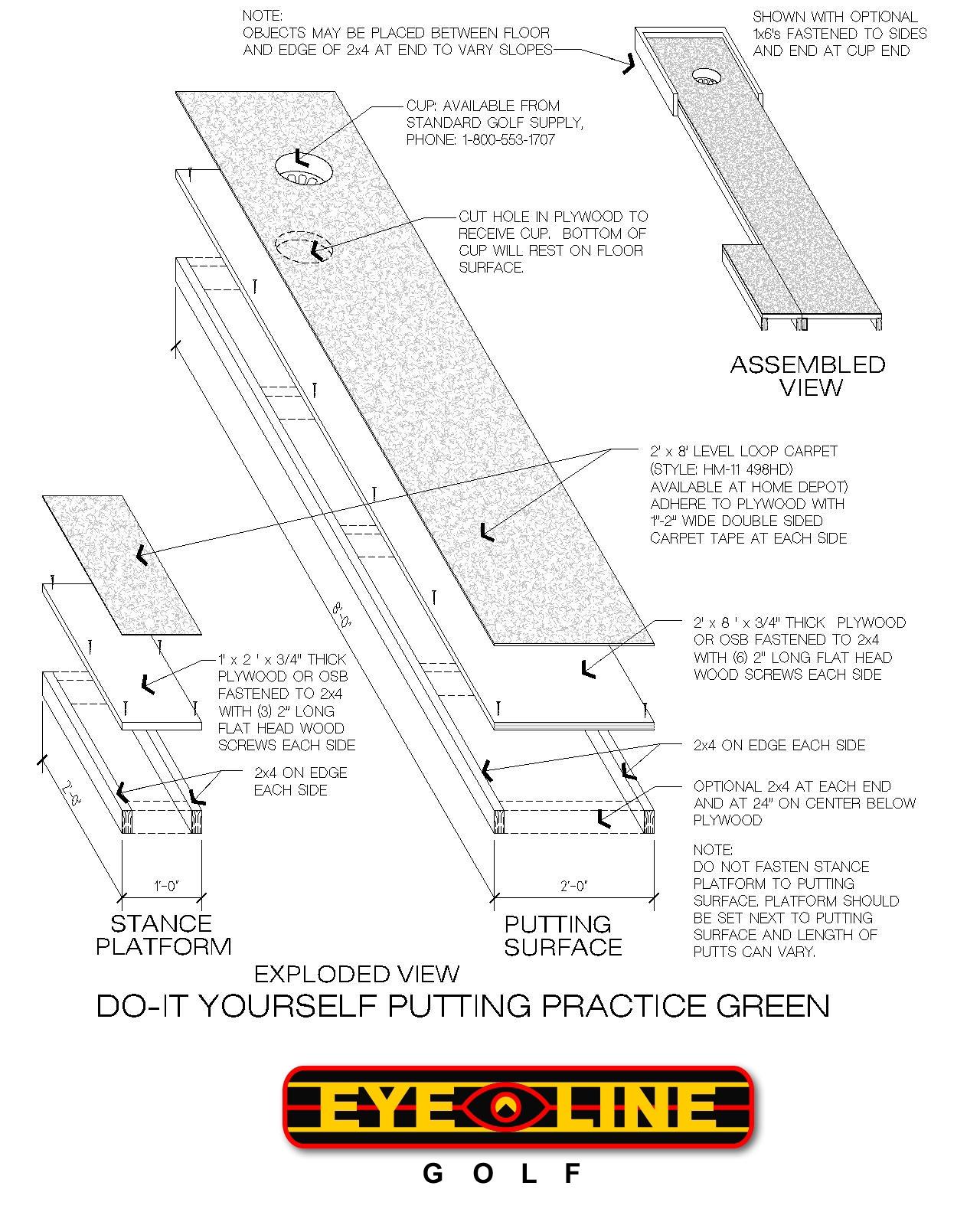 Create Your Own Putting Green
