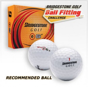 Bridgestone e6+ golf ball
