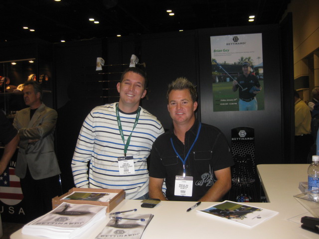 Meeting PGA Pro Brian Gay