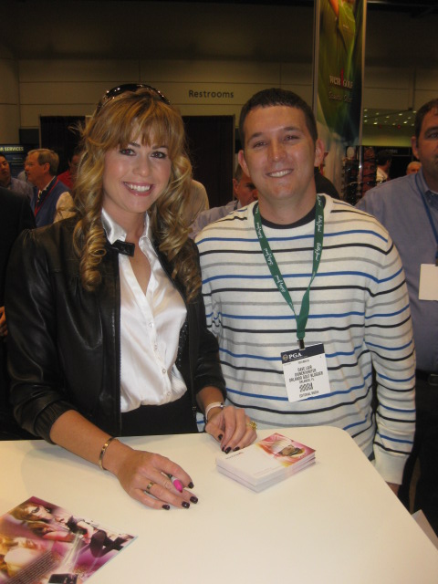 Meeting LPGA Pro Paula Creamer