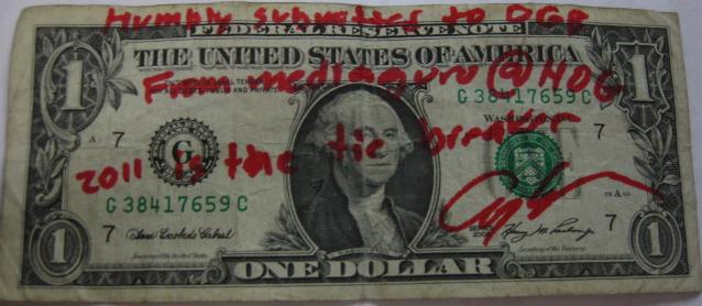 A Victory Dollar from Tony Korologos