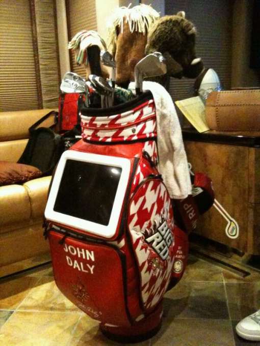John Daly's New Golf Bag